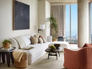 1 Hotel, West Hollywood - living room