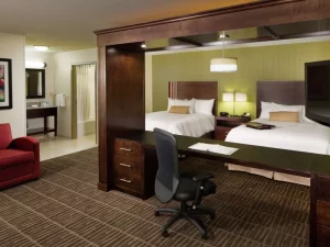 Hampton Inn & Suites Saginaw - bedroom