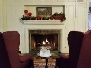 Montague Inn - fireplace