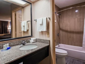 SureStay Hotel by Best Western Terrell -bathroom