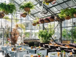The Line Hotel - greenhouse