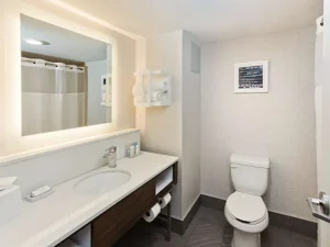 Hampton Inn Suites Lanett - West Point - bathroom