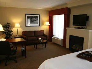 Hampton Inn Suites Lanett - West Point - living room